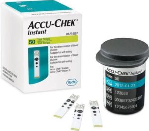 Accu Chek Instant and Instant S, Blood Glucose 50 Test Strips